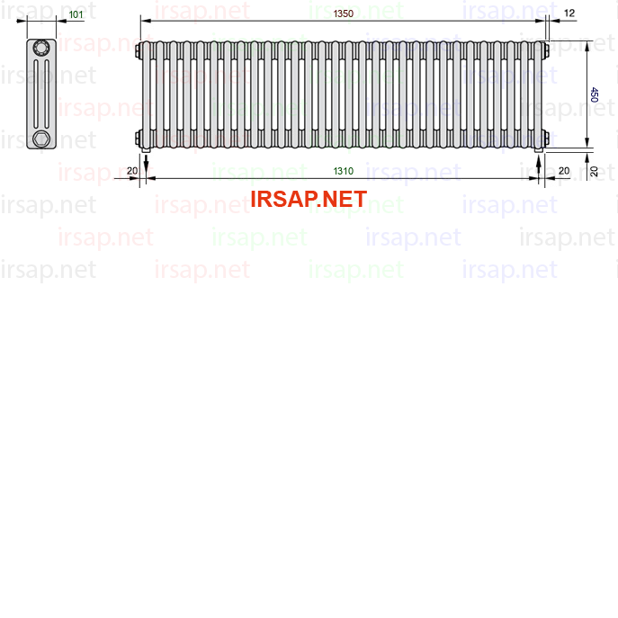 Радиатор IRSAP Tesi 30450/30 T16 CL 01